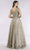 Lara Dresses - 29626 Embellished Plunging V Neck A-Line Dress Evening Dresses