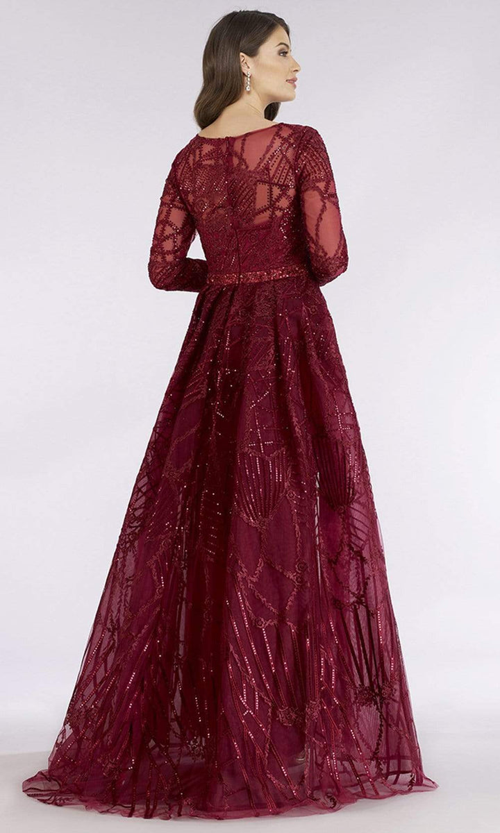 Lara Dresses - 29633 Embellished Bateau Dress With Overskirt – Couture ...