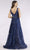 Lara Dresses - 29637 Beaded V Neck A-Line Dress Evening Dresses