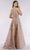 Lara Dresses - 29638 Bead Embellished V Neck A-Line Gown Evening Dresses