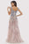 Lara Dresses - 29783 Embellished V-neck A-line Gown Prom Dresses