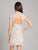 Lara Dresses - 29889 Geometric Beaded Cap Sleeve Fringed Dress Special Occasion Dress