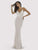Lara Dresses - 29892 Embellished Deep V-neck Trumpet Dress Evening Dresses