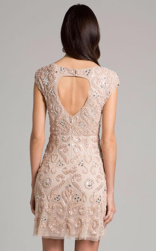 Lara Dresses - 33404 Embellished Scoop Sheath Dress