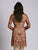 Lara Dresses - 33414 Beaded Long Sleeve A-Line Dress Special Occasion Dress
