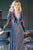 Lara Dresses - 33541 Multi-Colored V-neck Column Dress Special Occasion Dress