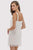 Lara Dresses - 51025 Straight Neck Beaded Fringe Sheath Dress Party Dresses