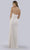 Lara Dresses - 51039 Beaded Halter Dress with Slit Pageant Dresses