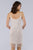 Lara Dresses - 51040 Beaded Scoop Fringe Cocktail Dress Party Dresses