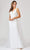 Lara Dresses - 51043 Lace V Neck With Sheer Cape Dress Wedding Dresses