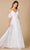 Lara Dresses - 51064 Cold Shoulders A-Line Evening Dress Bridal Dresses