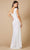 Lara Dresses - 51071 Cap Sleeve Beaded V-Neck Bridal Gown Bridal Dresses