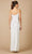 Lara Dresses - 51092 Scoop Neck Embellished Slit Dress Wedding Dresses