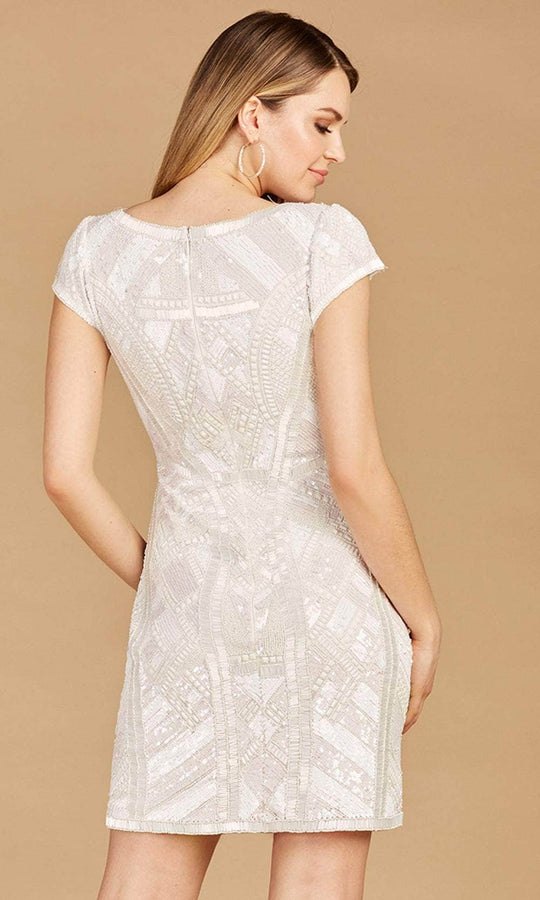 Lara Dresses 51115 - Short Sleeved Cocktail Dress