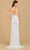 Lara Dresses 51147 - V-Neck Beaded Bridal Dress Bridal Dresses