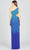 Lara Dresses 9972 - Beaded Ombre Prom Dress Special Occasion Dress