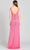 Lara Dresses 9974 - Fringed Cutout Prom Dress Special Occasion Dress