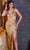 Lara Dresses 9982 - Cutout V-Neck Prom Dress Special Occasion Dress