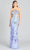 Lara Dresses 9985 - Halter Cutout Prom Dress Special Occasion Dress 0 / Periwinkle