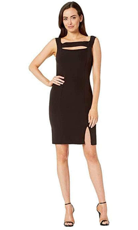 Laundry HP02W07 - Sleeveless Square Neck Casual Dress Wedding Guest