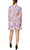 Laundry HV03D01 - Floral Tiered Casual Dress Cocktail Dresses