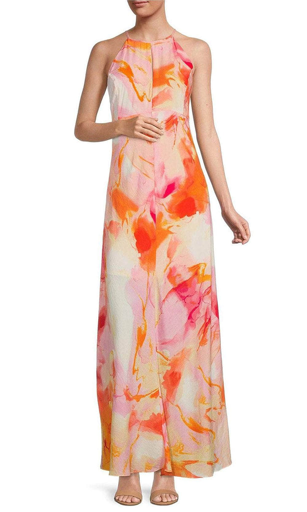 Laundry HV03D02 - Tie-Dye Halter Long Dress Couture Candy Laundry HV03D02 - Tie-Dye Halter Long Dress Couture Candy