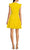 Laundry HV03D36 - Flutter Cap Sleeve A-line Cocktail Dress Cocktail Dresses