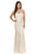 Lenovia - 5113 Strapless Sweetheart Sequined lace Dress Bridesmaid Dresses XS / Champagne