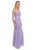 Lenovia - 5113 Strapless Sweetheart Sequined lace Dress Bridesmaid Dresses XS / Lilac