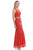 Lenovia - 5144 Embellished Lace V-neck Trumpet Dress Bridesmaid Dresses