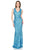 Lenovia - 5150 Sparkling Allover Sequin V Neck Evening Dress Bridesmaid Dresses