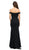 Lenovia - 5194 Off Shoulder Mermaid Long Formal Dress with Train Bridesmaid Dresses