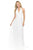 Lenovia - 5202 Ruched Plunging Halter A-Line Dress Bridesmaid Dresses XS / Ivory