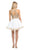 Lenovia - 8015 Gold Lace Appliqued Keyhole Cutout A-Line Dress Bridesmaid Dresses