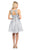Lenovia - 8120 Illusion Jewel Ballerina Cocktail Dress Cocktail Dresses