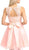 Lenovia - 8120 Illusion Jewel Ballerina Cocktail Dress Cocktail Dresses