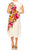 London Times T6088M - Floral Cap Sleeve Dress Special Occasion Dress