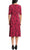 London Times T6201M - Floral Midi Casual Dress Cocktail Dresses