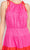 London Times T6216M - Sleeveless Tied-Up Halter Midi Dress Cocktail Dresses