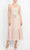 London Times T6220M - Square Neck Midi Crepe Dress Holiday Dresses 14 / Rust