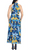 London Times T6226M - Crisscross Halter A-Line Maxi Dress Special Occasion Dress