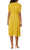 London Times T6337M - High Waist Midi A-line Dress Special Occasion Dress