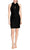 London Times T6403M - Halter Cutout Formal Dress Homecoming Dresses 10 / Black