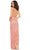 Mac Duggal - 10696 Embellished Square Neck Sheath Dress Evening Dresses