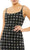 Mac Duggal 10778 - Geometric Patterned Scoop Long Dress Prom Dresses