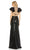 Mac Duggal - 10829 Flutter Sleeve Cutout Sequin Gown Special Occasion Dress