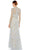 Mac Duggal - 11165 Beaded High Collar Trumpet Gown Evening Dresses