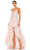 Mac Duggal 11293 - Ruffle High-Low Evening Gown Evening Gown 2 / Petal Pink