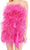 Mac Duggal 11436 - Strapless Feather Cocktail Dress Cocktail Dresses