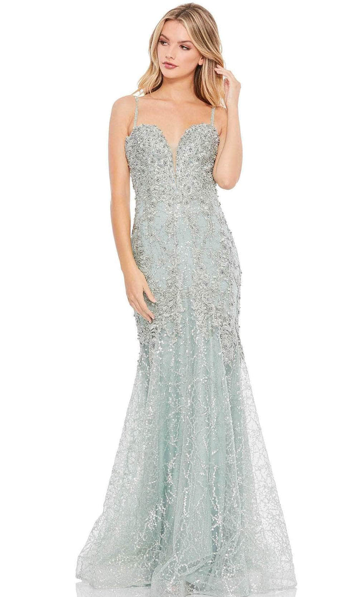 Mac Duggal 20242 - Sleeveless Sequin Mermaid Dress Special Occasion Dress